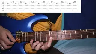 FireHouse - All She Wrote Guitar Lesson With Tab