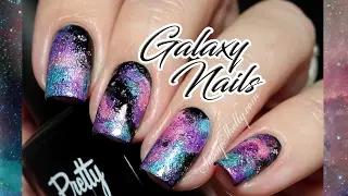 Galaxy Mani with HOLOS! | EASY Nail Art Tutorial