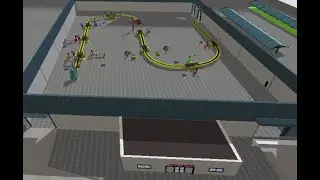 Automobile Car Assembly Line Manufacturing Simulation Using Flexsim