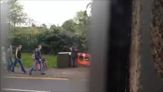 Mansfield Shopping Trolley Woman Fight - Mario Brothers Remix