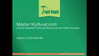 My.Ruud Webinar - Session 2 - DESIGNSTAR