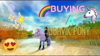 BUYING THE NEW JORVIK PONY! II SSO