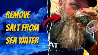 I Found A WAY to FILTER SALT WATER! SEAL Salt Water Filter