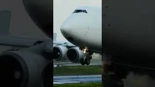 UPS Boeing 747 Landing At ONT, Ontario Int&rsquo;l Airport! | #aviation #airplane