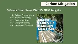 Adaptation and Preparedness Plan Miami, FL