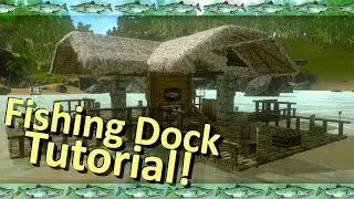 Fishing Dock Tutorial! | ARK Survival Evolved Mobile
