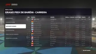 F1&reg; 2019 Bahrain GP 50% Last laps - Sergio P&eacute;rez Gameplay