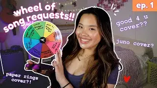 WHEEL OF SONG REQUESTS: random SONG COVER challenge!! (ep.1) 🎵 | Camille de la Cruz