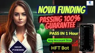 Nova Funding 200k Passed in 1 Hour || HFT Bot Prop Firm Passing