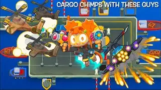 Cargo Chimps with Rosalia, Apache Prime and Comanche Commander! | BTD 6