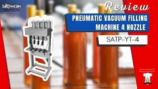 PNEUMATIC VACUUM FILLING MACHINE 4 NOZZLE - SATP-YT-4