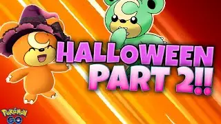 NEW SHINY COSTUME POK&Eacute;MON!!  Pok&eacute;mon GO Halloween Part 2 Event Explained!!