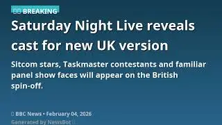 Sitcom stars, Taskmaster contestants and familiar panel
