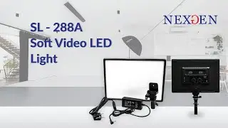 Soft Light Video LED SL-288A l best light for youtube l best led light