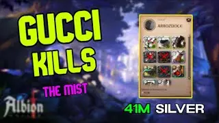 KILLED 8.4 w/CURSED STAFF 8.1 |MIST GUCCI KILLS| Albion Online PvP | Daily giveaways in description.