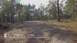 H&aring;l 3 V&auml;sterhaninge Discgolfbana