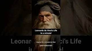 60 seconds to explore Leonardo da Vinci's legacy!  #LeonardoDaVinci, #quotes, #wisdom, #shorts