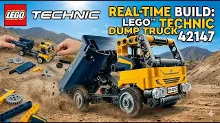 Lego Technic 72147 Dump Truck Real Time Build