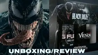 G fuel Venom Let There Be Carnage Black Ooze Collectors Box Unboxing/Review/Taste Test