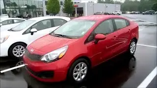 2014/2015 Kia Rio LX 6 spd Start Up and Full Tour