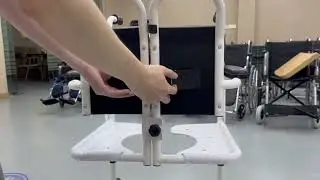 Toilet Transfer Commode Hospital Nursing Elderly And Disabled Adjustable Bath Chair