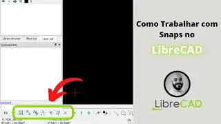 🤔 Como Trabalhar com Snaps | LibreCAD