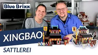Sattlerei von Xingbao @ BlueBrixx - ein modulares Geb&auml;ude der Tang-Dynastie!