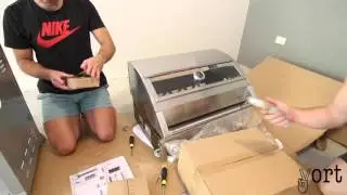Patiomaster 4 burner BBQ unboxing + assembly