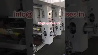Automatic Registration Controlled 6 Colour Gravure Printing Machine