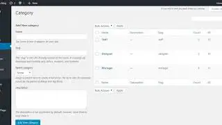 Team Press Create category and add member to category