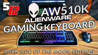 Alienware AW510K: Низкопрофильная игровая клавиатура с RGB-подсветкой &ndash; версия &laquo;Тёмная сторона Луны&raquo;