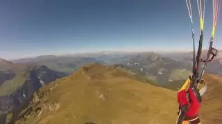Gleitschirmflug ab Somtgant/Savognin