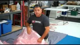Carbon Fiber Snowmobile Hood Air Removal