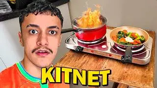 Cozinhando pela PRIMEIRA VEZ Morando SOZINHO