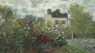 Vintage Monet Art with Smooth Jazz | Peaceful Ambience for Working, Studying, or Sleeping