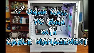 Intel i5-12600k | Z690 Aorus Elite AX DDR4 - Home Schooling PC Build (Time-lapse) | PCB-22