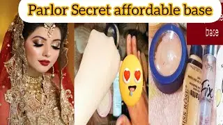 Parlour secret affordable base/ step by step/Mac base@Quratulainvlog