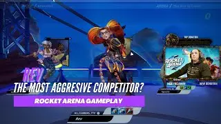 Rocket Arena! Rev the most AGGRESSIVE competitor in the arena!