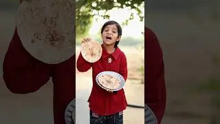 Roti kha Lo 🍪🍪 village family #shorts #roti #prank