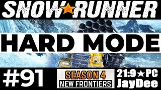HARD MODE Tag #91 - Den ZIKS 605R freischalten - Kosmodrom/AMUR ★ SNOWRUNNER Deutsch
