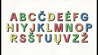 Lithuanian Alphabet Song