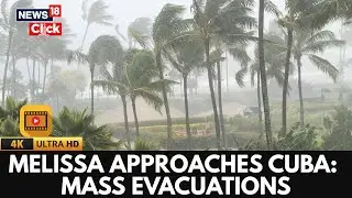 Hurricane Melissa Hits Cuba: 600,000 Evacuated as Storm Threatens Santiago & Eastern Provinces | 4K