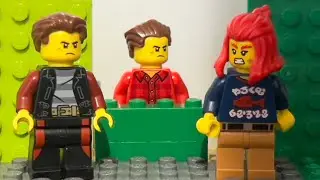 Wyldfyre finds a clue | Ninjago Dragons Rising Season 3 stop motion recreation