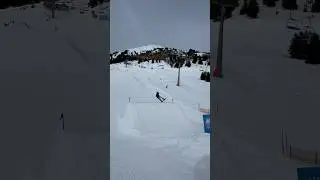 My first triple! #snowboarding #triplerodeo #trending