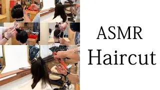 [ASMR ] ASMR haircut. ASMR hair. Relaxing ASMR. No talking ASMR (7 hours)