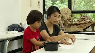Balancing motherhood and being an artist