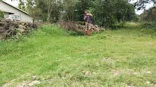 Scything in South African garden - The Lawn Ranger