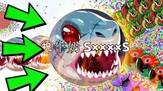 *NEW* DOUBLE-SPLIT KING IN AGARIO?! 3x ULTRA DOUBLESPLIT (Agar.io)