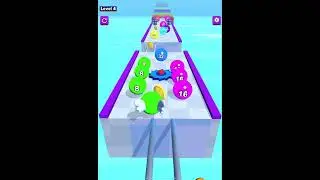 2048 Balls - Color Ball Run : All Levels gameplay (Level 3-4)