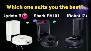 Vacuum Wars - lydsto r1 irobot i7+ Shark RV101 Robot